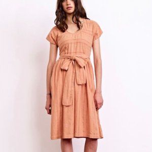 Ace&Jig Luna Dress  in Clay XS